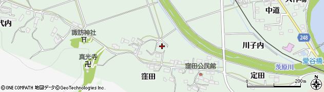 福島県いわき市平赤井窪田125周辺の地図