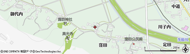 福島県いわき市平赤井窪田140周辺の地図