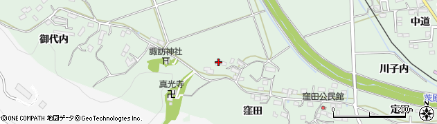 福島県いわき市平赤井窪田141周辺の地図