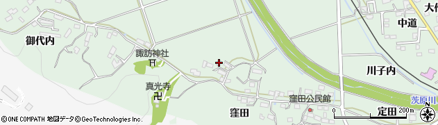福島県いわき市平赤井窪田137周辺の地図
