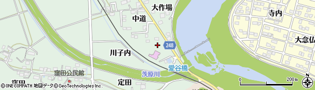 福島県いわき市平赤井川子内周辺の地図