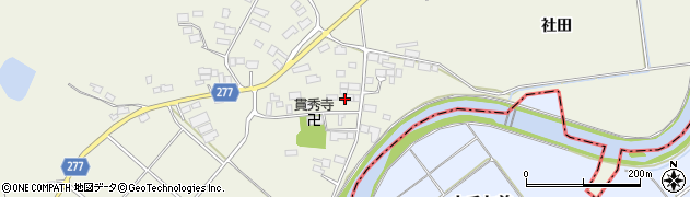 福島県浅川町（石川郡）小貫（宿ノ内）周辺の地図