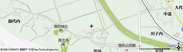 福島県いわき市平赤井窪田136周辺の地図