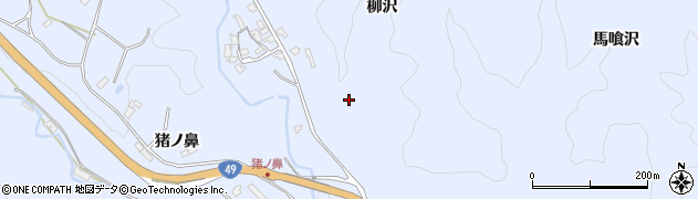 福島県いわき市好間町北好間（柳沢）周辺の地図