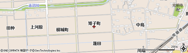 福島県いわき市平泉崎（雉子町）周辺の地図