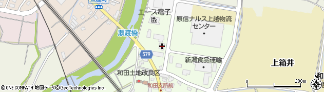 新潟県上越市石沢1400周辺の地図