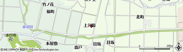 福島県いわき市平下片寄（上河原）周辺の地図