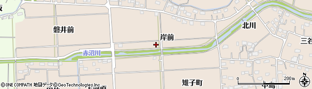 福島県いわき市平泉崎（岸前）周辺の地図