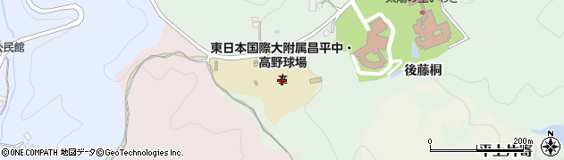 福島県いわき市平上片寄（後藤桐）周辺の地図