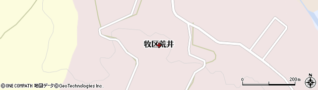 新潟県上越市牧区荒井周辺の地図