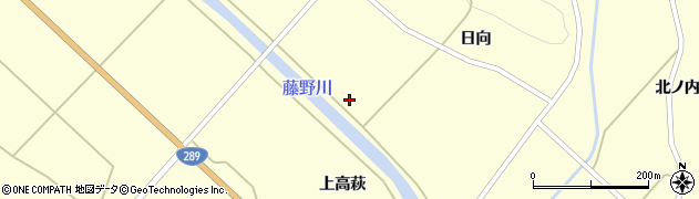 藤乃川周辺の地図