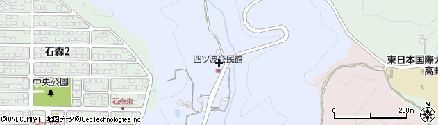 福島県いわき市平四ツ波（稗田）周辺の地図