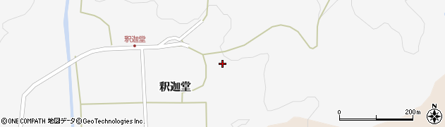 石川県志賀町（羽咋郡）釈迦堂（ニ）周辺の地図