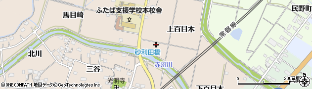 福島県いわき市平泉崎（上百目木）周辺の地図