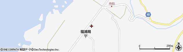 石川県志賀町（羽咋郡）福浦港（浦）周辺の地図