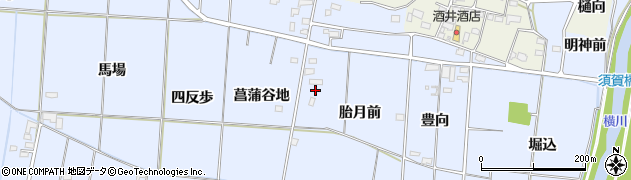 福島県いわき市四倉町細谷胎月前周辺の地図
