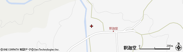 石川県志賀町（羽咋郡）釈迦堂（カ）周辺の地図