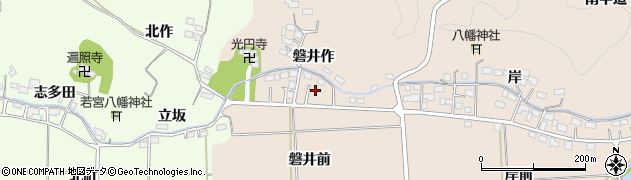 福島県いわき市平泉崎磐井作15周辺の地図