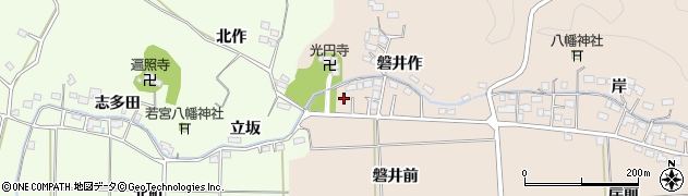 福島県いわき市平泉崎磐井作52周辺の地図