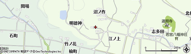福島県いわき市平下片寄（明徳神）周辺の地図