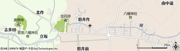 福島県いわき市平泉崎磐井作22周辺の地図