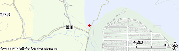 福島県いわき市平四ツ波（藤ケ岡）周辺の地図