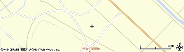 福島県白河市関辺谷中周辺の地図
