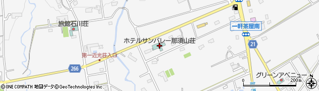 ホテルサンバレー那須山荘周辺の地図