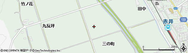 福島県いわき市平赤井（三の町）周辺の地図