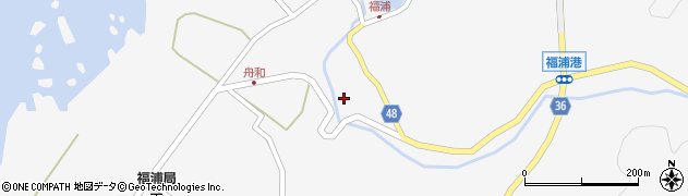 石川県羽咋郡志賀町福浦港エ周辺の地図