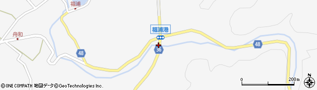 石川県志賀町（羽咋郡）福浦港（キ）周辺の地図