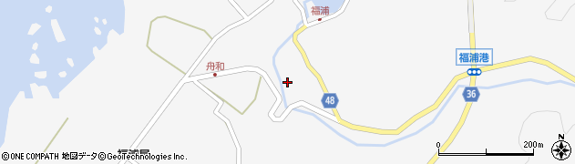 石川県羽咋郡志賀町福浦港エ18周辺の地図