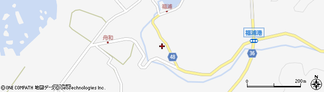 石川県羽咋郡志賀町福浦港エ37周辺の地図