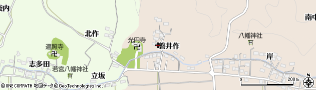 福島県いわき市平泉崎磐井作39周辺の地図