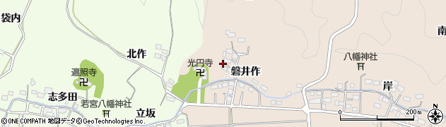 福島県いわき市平泉崎磐井作38周辺の地図