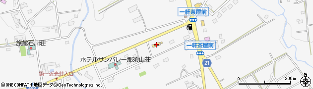 栃木県那須郡那須町湯本383周辺の地図