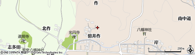 福島県いわき市平泉崎磐井作周辺の地図