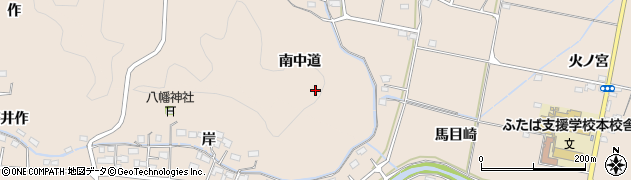 福島県いわき市平馬目（南中道）周辺の地図