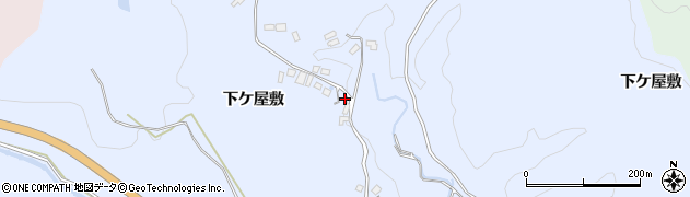 福島県いわき市好間町北好間（下ケ屋敷）周辺の地図