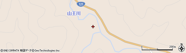 福島県南会津町（南会津郡）糸沢（山王平）周辺の地図