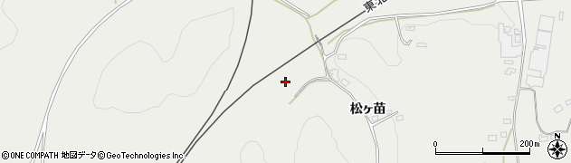 福島県白河市白坂（馬落崖）周辺の地図