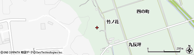 福島県いわき市平赤井（竹ノ花）周辺の地図