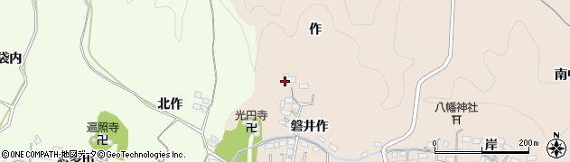 福島県いわき市平泉崎磐井作35周辺の地図