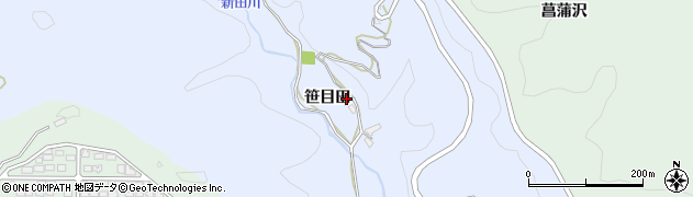 福島県いわき市平四ツ波笹目田55周辺の地図