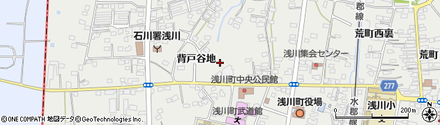 福島県浅川町（石川郡）浅川（背戸谷地）周辺の地図