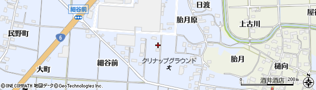 福島県いわき市四倉町細谷北江添周辺の地図