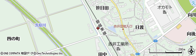 福島県いわき市平赤井（北江原）周辺の地図