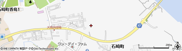 石川県七尾市石崎町（ケ）周辺の地図