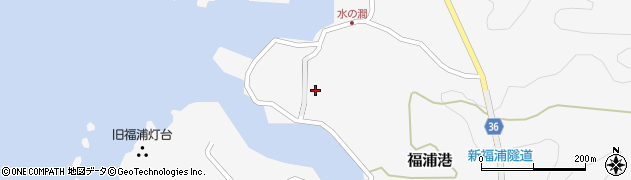 石川県志賀町（羽咋郡）福浦港（ミ）周辺の地図