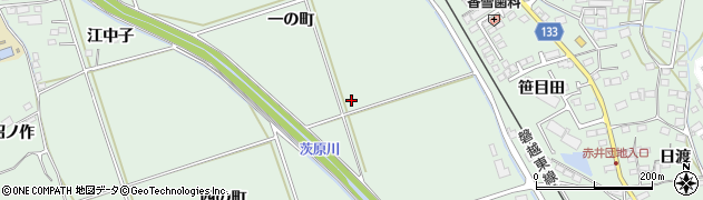 福島県いわき市平赤井（一の町）周辺の地図
